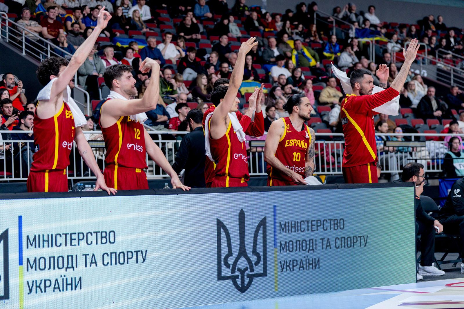 Las mejores fotos del Ucrania-España de baloncesto
