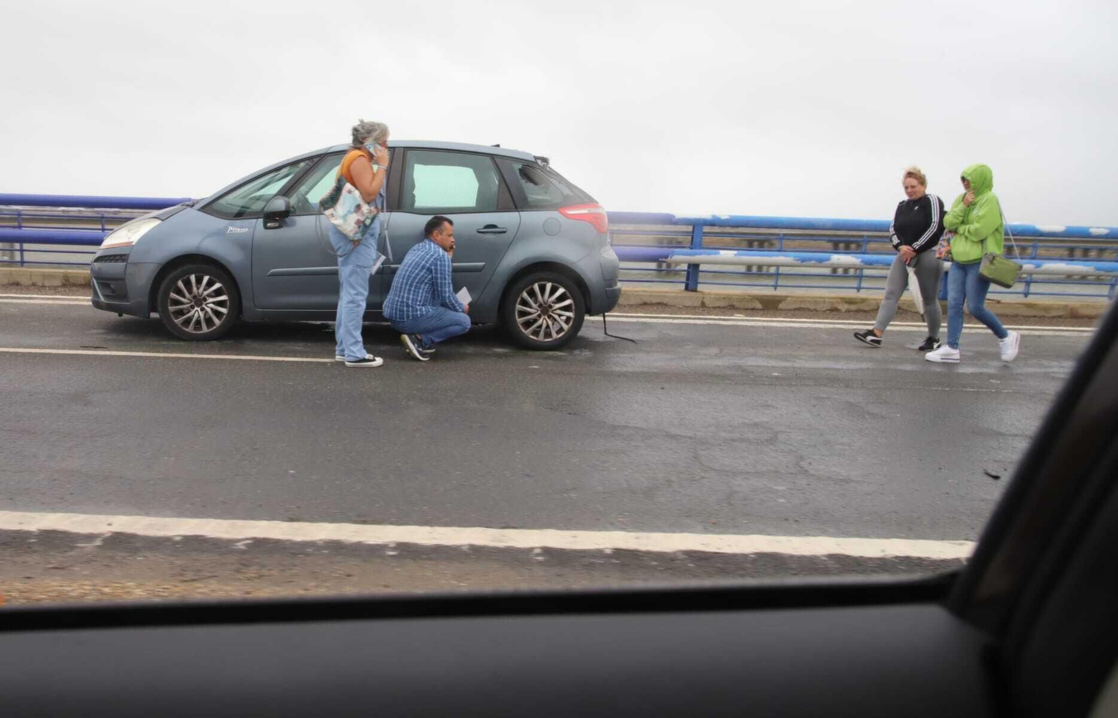 La lluvia deja estampas insólitas en Huelva: imágenes de la tromba de agua