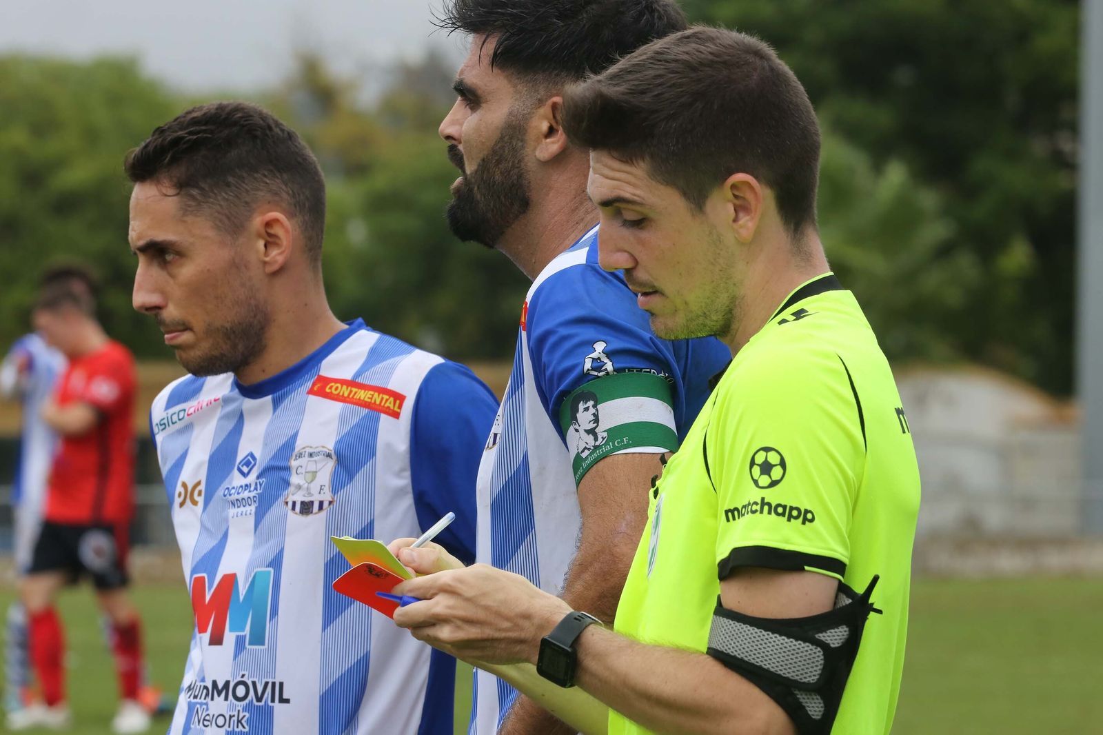 Imágenes del partido Jerez Industrial -Egabrense en el Pedro S. Garrido