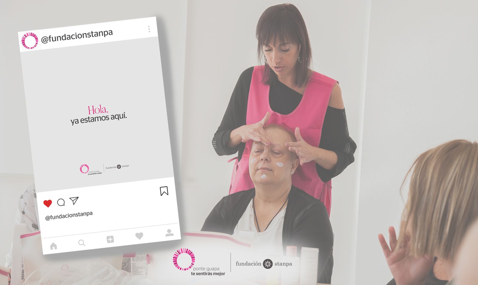 Fundación Stanpa lanza vídeos sobre el cuidado de la piel y maquillaje para pacientes con cáncer a través de Instagram, Twitter y Facebook