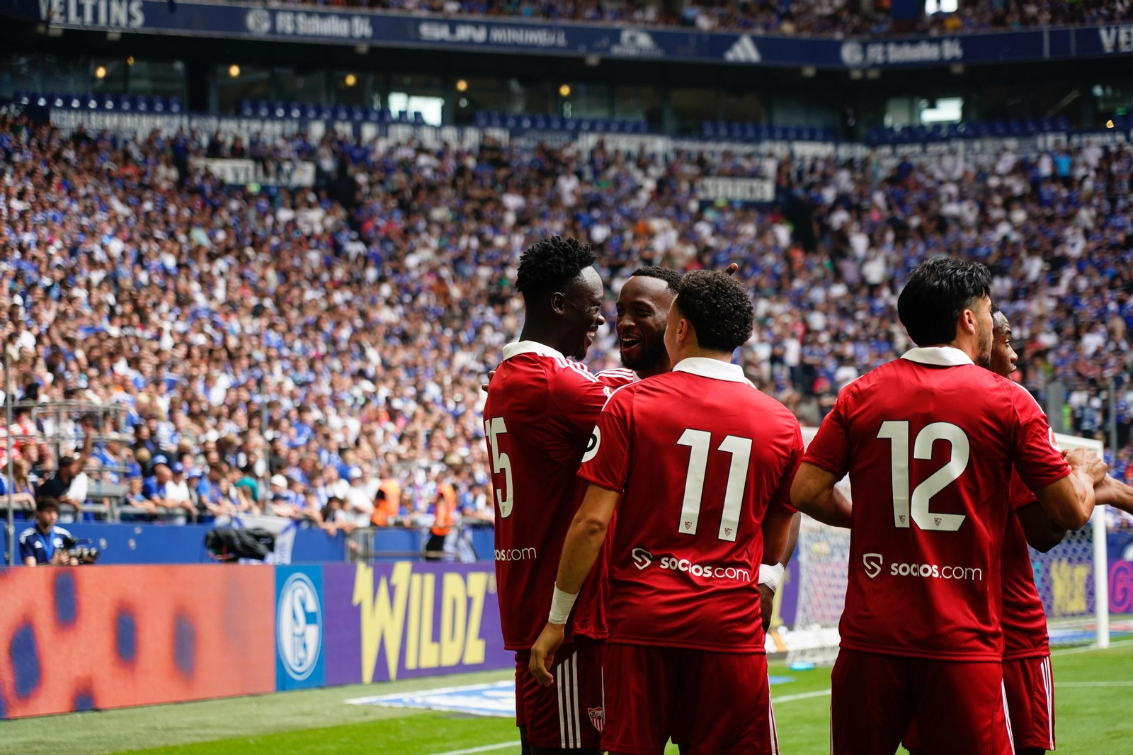Las fotos del Schalke 04 - Sevilla