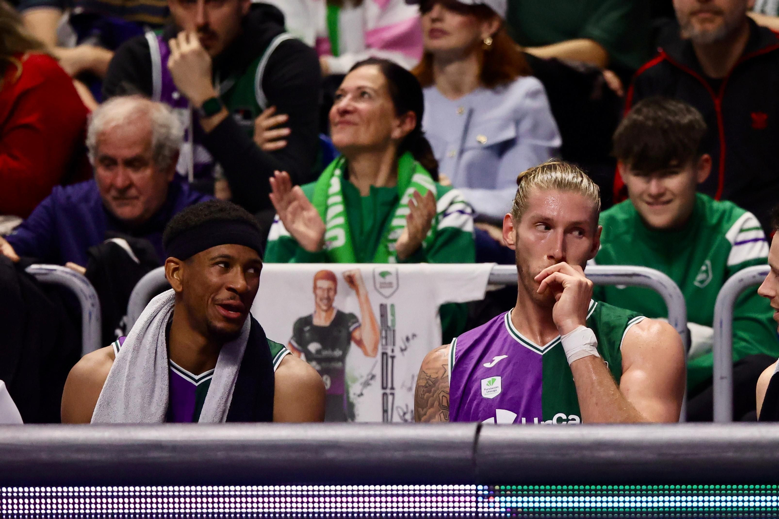 El Unicaja-Bàsquet Girona, en fotos