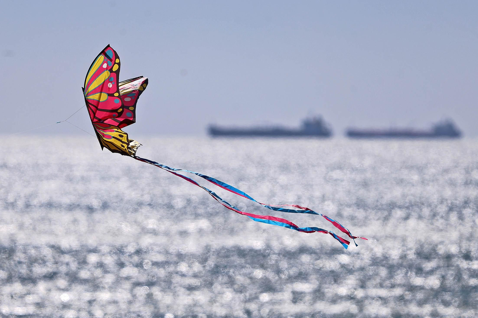 Imágenes del ambiente en las playas de Huelva
