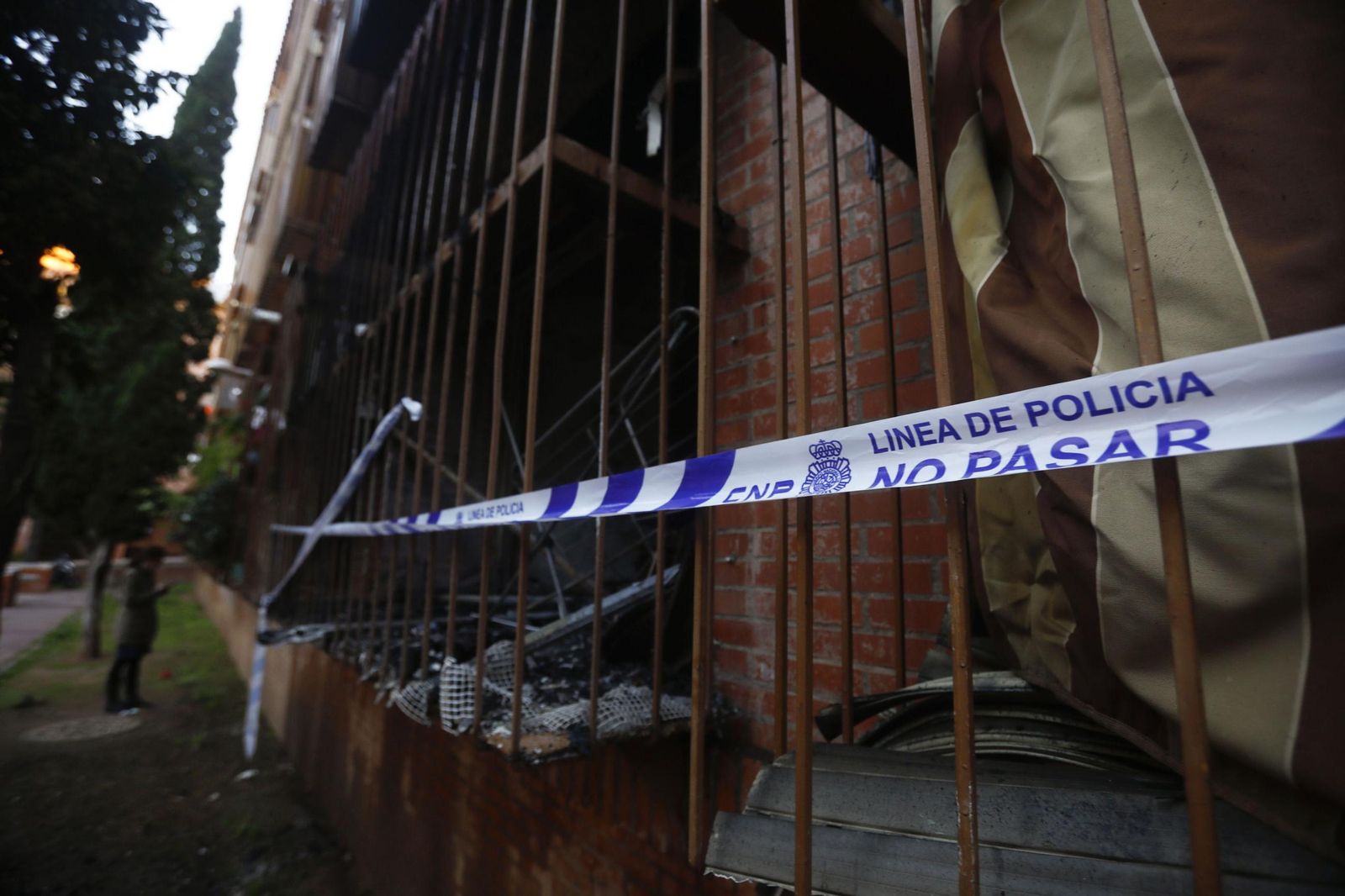Incendio en el barrio de las Moreras.