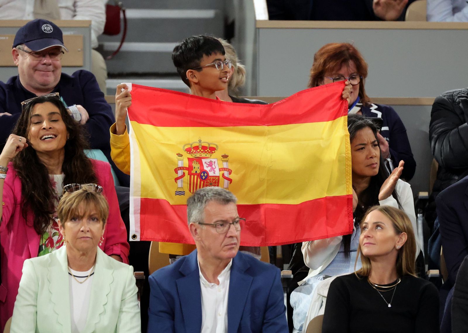 Las fotos del adiós de Nadal en Roland Garros