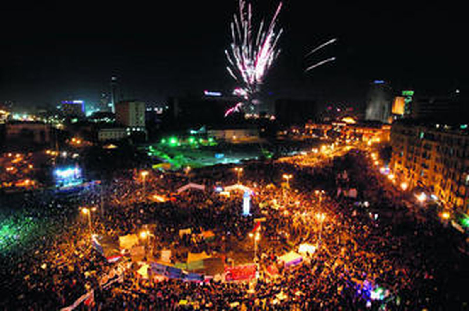La plaza Tahrir ya es el símbolo