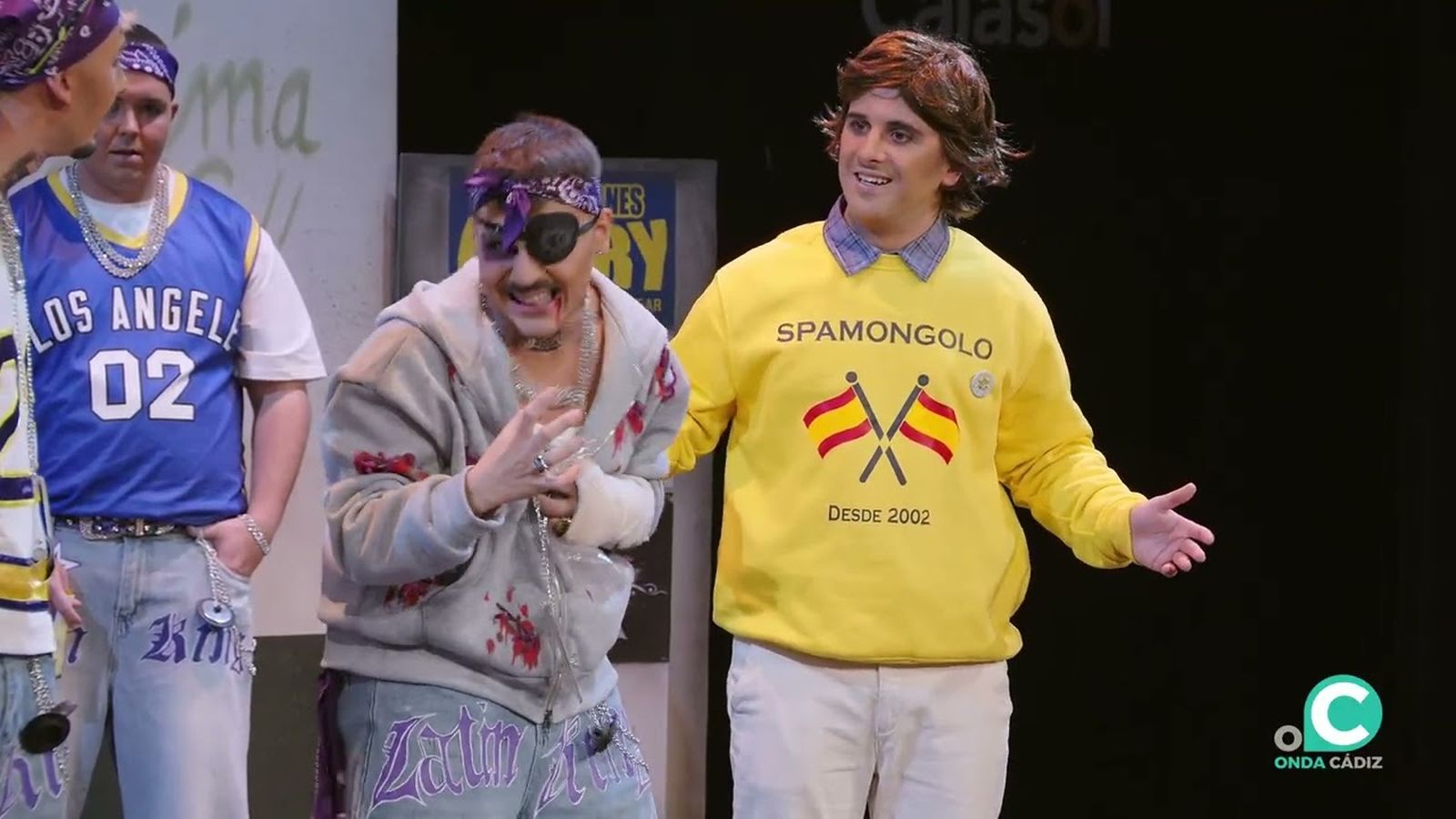 Cuarteto, Los Latin King ( de la calle Paskin ) - Preliminares