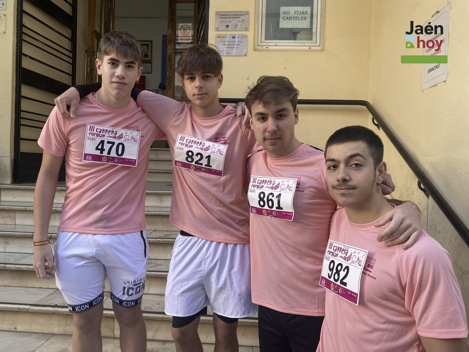 Carrera IES San Juan Bosco contra el cáncer.