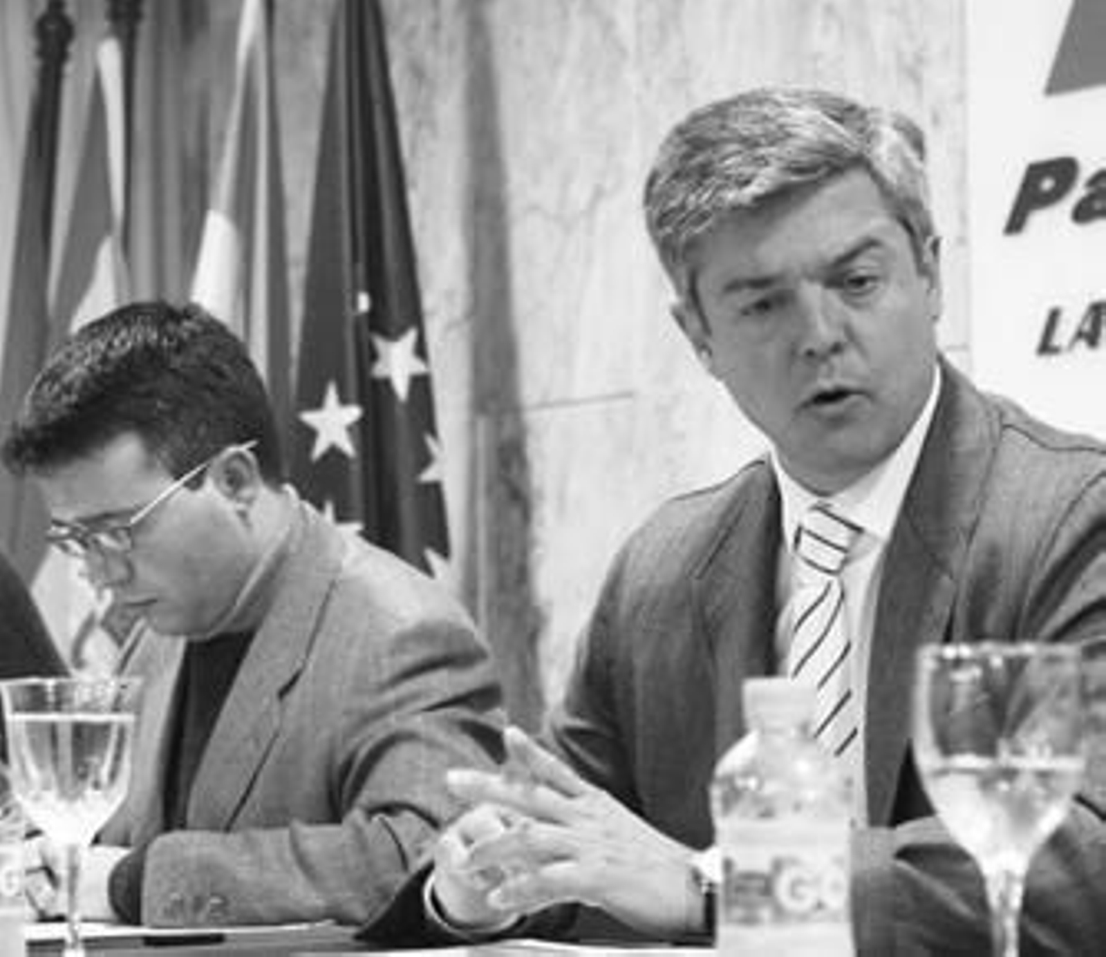 Alejandro Sánchez, a la izquierda, junto a Juan Carlos Juárez, en una foto de archivo.