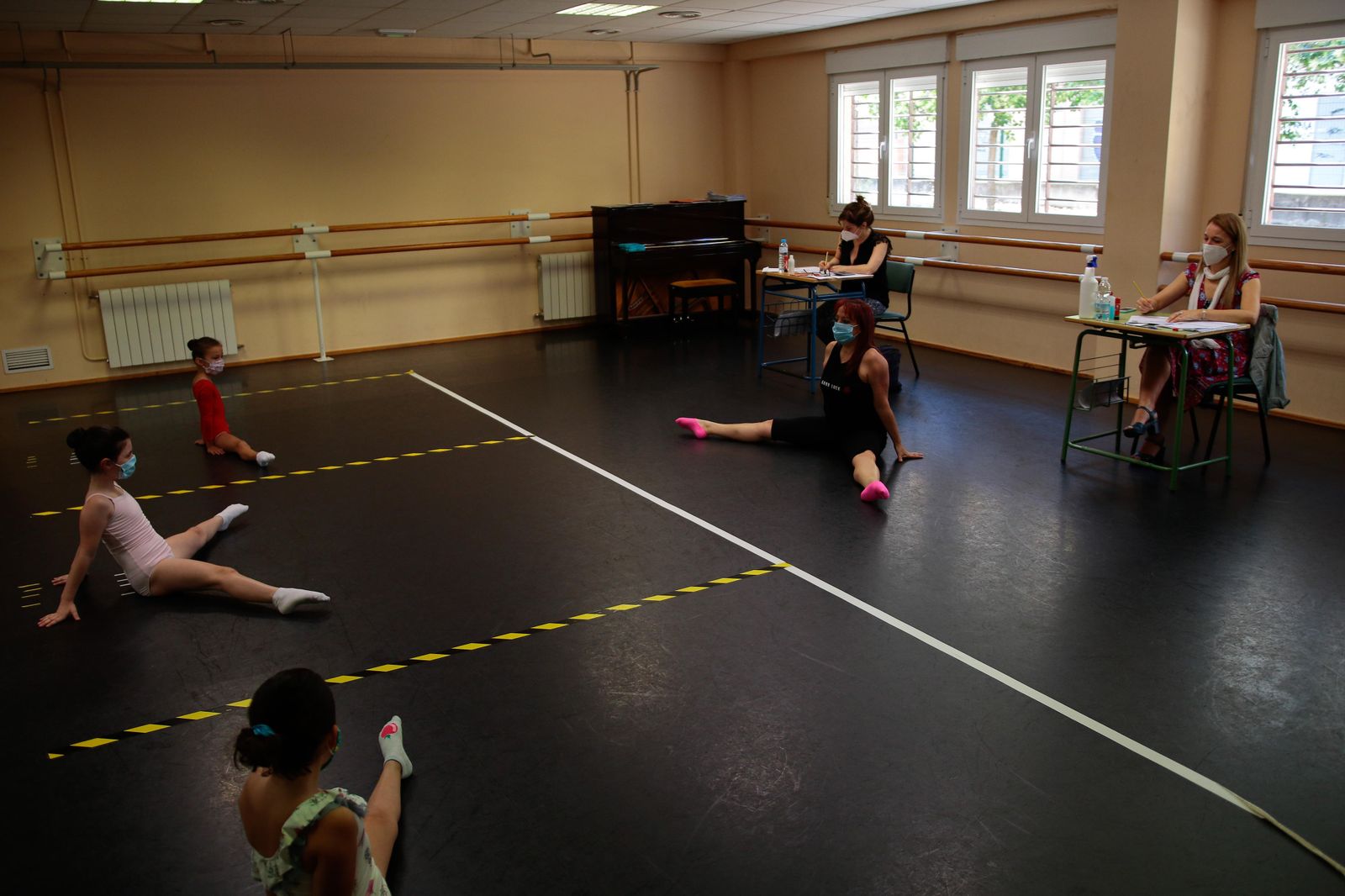 Imagen de archivo de las pruebas de acceso al Conservatorio de Danza de Granada.