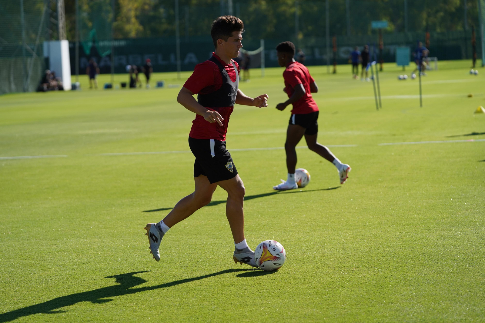 Entrenamiento del Almería, jueves 5