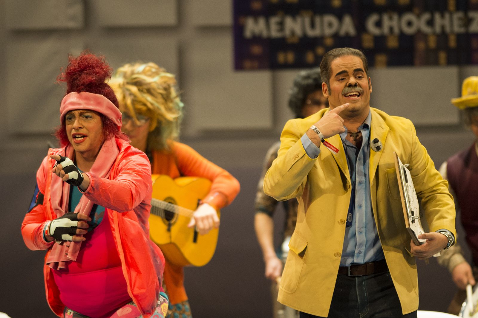 Las imágenes de la sexta función clasificatoria