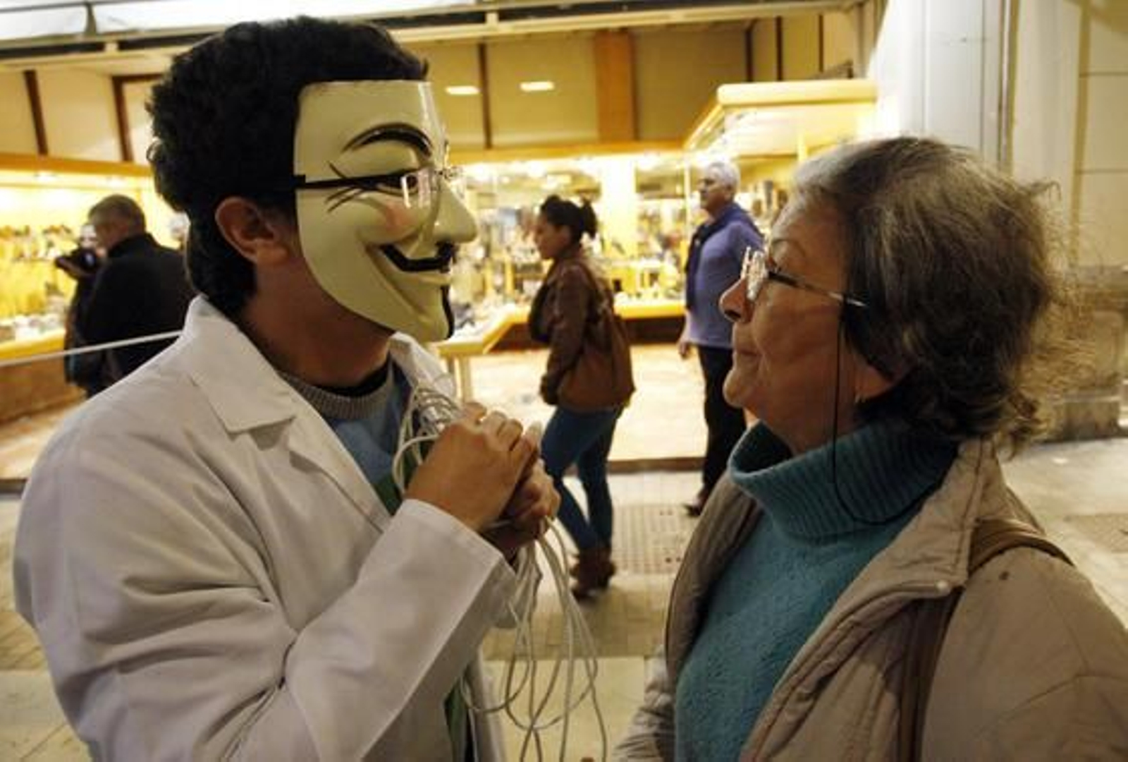Las imágenes de la protesta de los MIR

Foto: Javier Albiñana