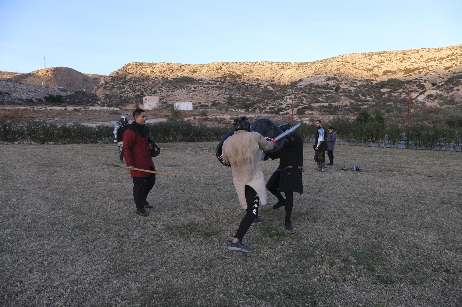 Fotogalería de los combates medievales en Almería
