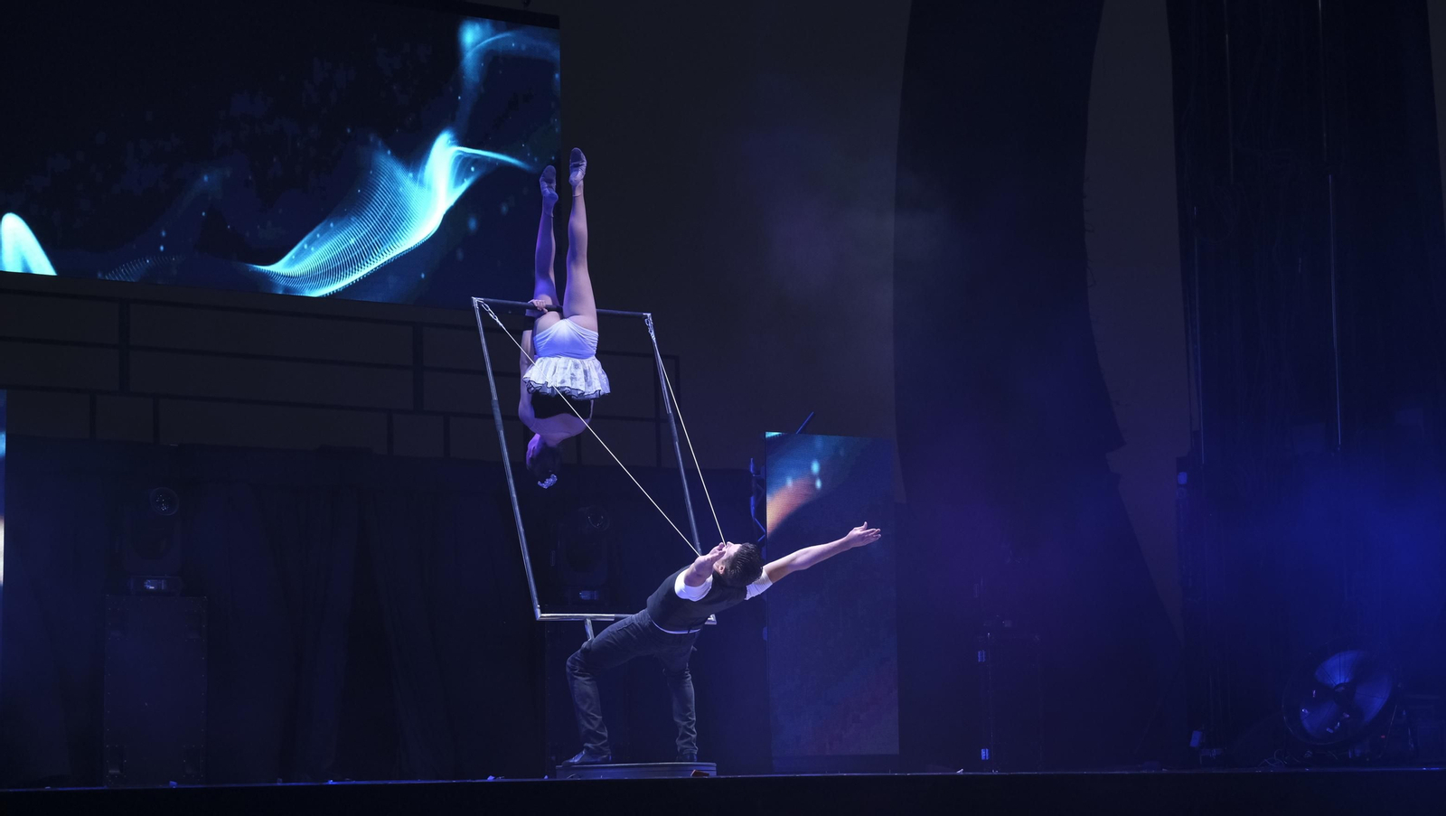 Imágenes del espectáculo 'The Talent' en la Gala XV Aniversario Diario de Almería