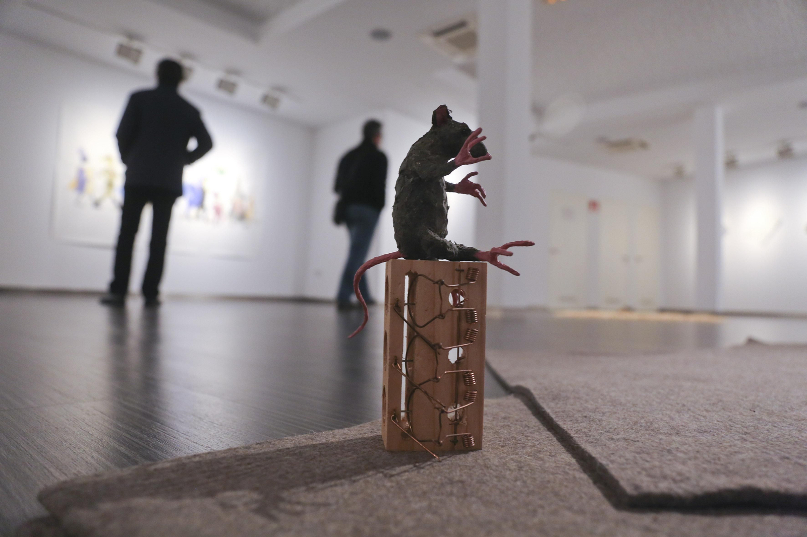 Una de las instalaciones de la exposición.