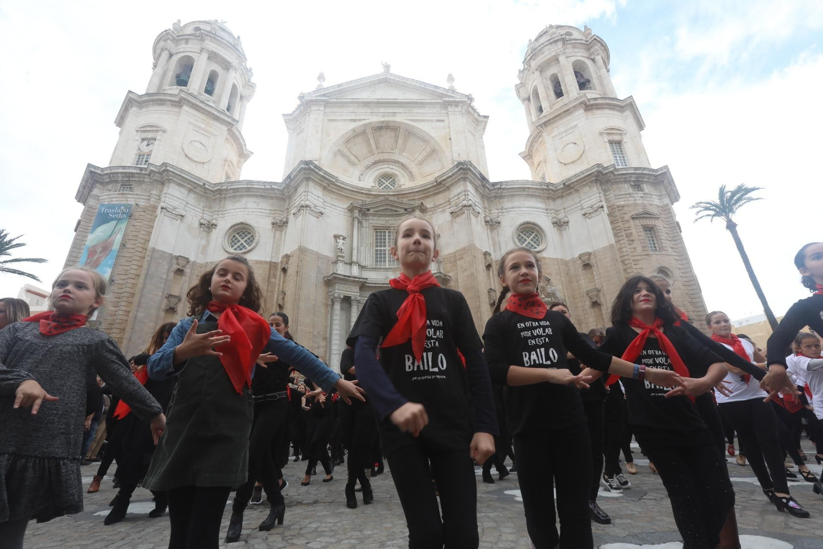 Flashmob con María Moreno y Sergio Monroy