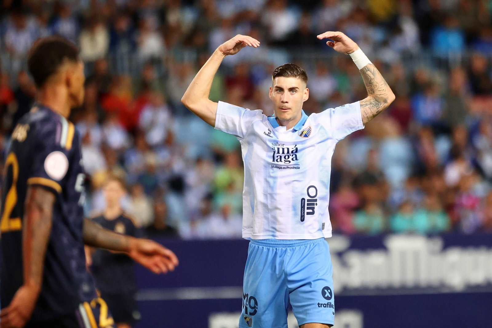 Roberto, su paso por el Málaga CF en fotos