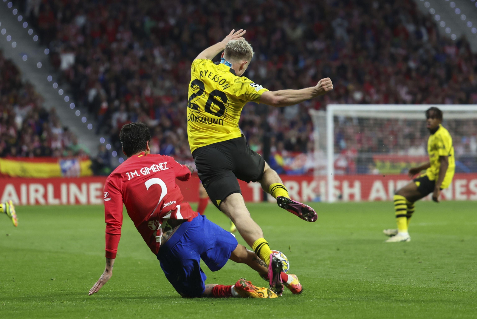 El Atlético de Madrid - Borussia Dortmund, en fotos