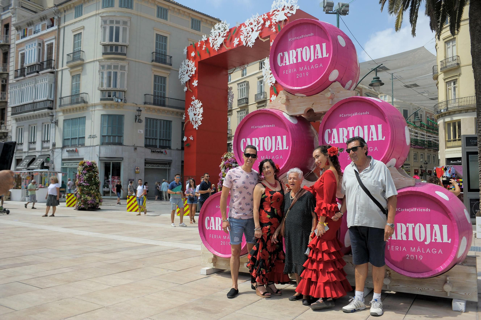 La Feria del Centro en Málaga, este miércoles en fotos