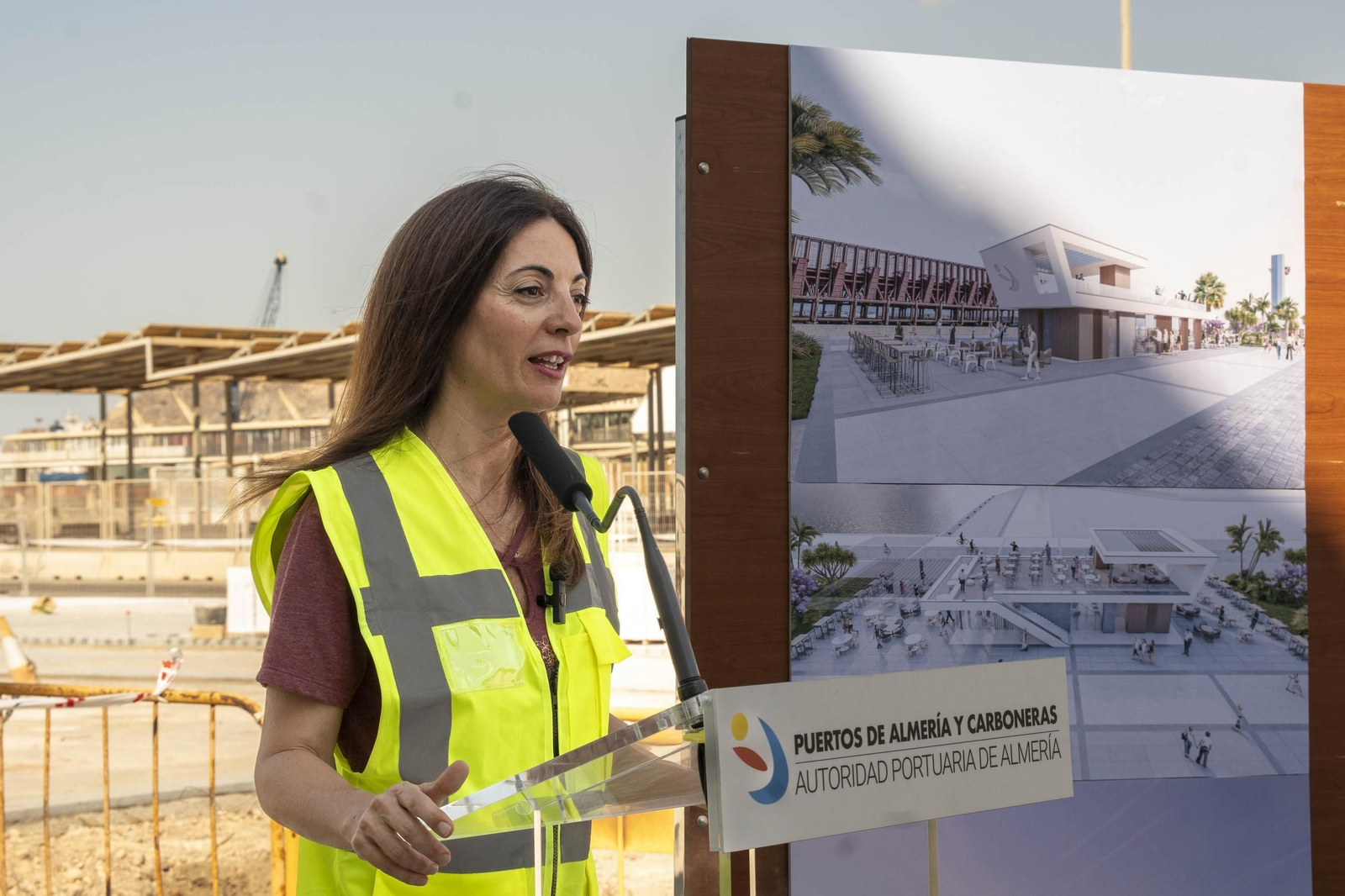 Diseño de los futuros establecimientos de restauración que se ubicarán en el Muelle de Levante