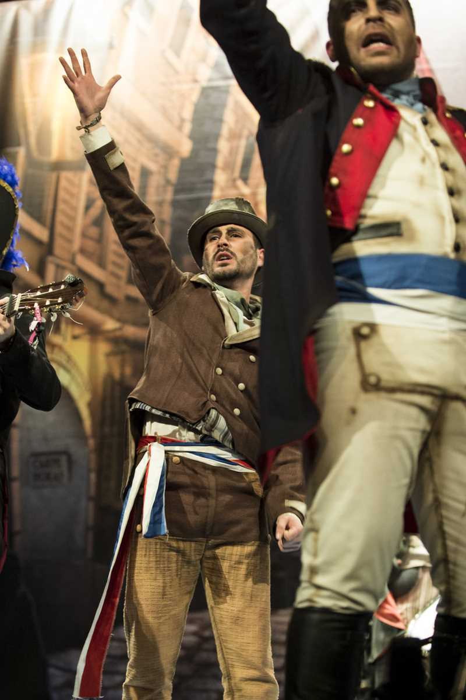 Las imágenes de la primera función de cuartos