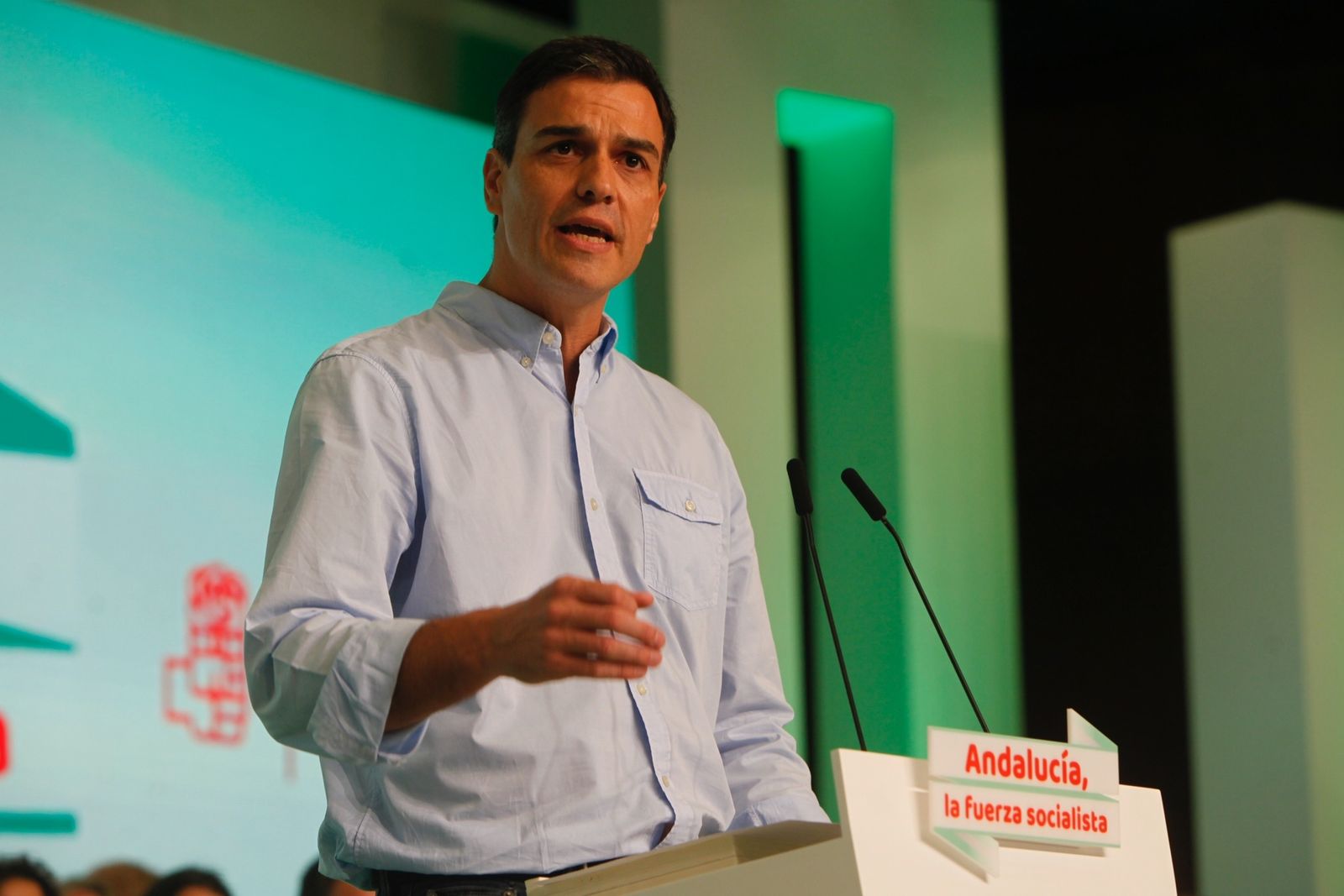 La clausura del Congreso del PSOE-A