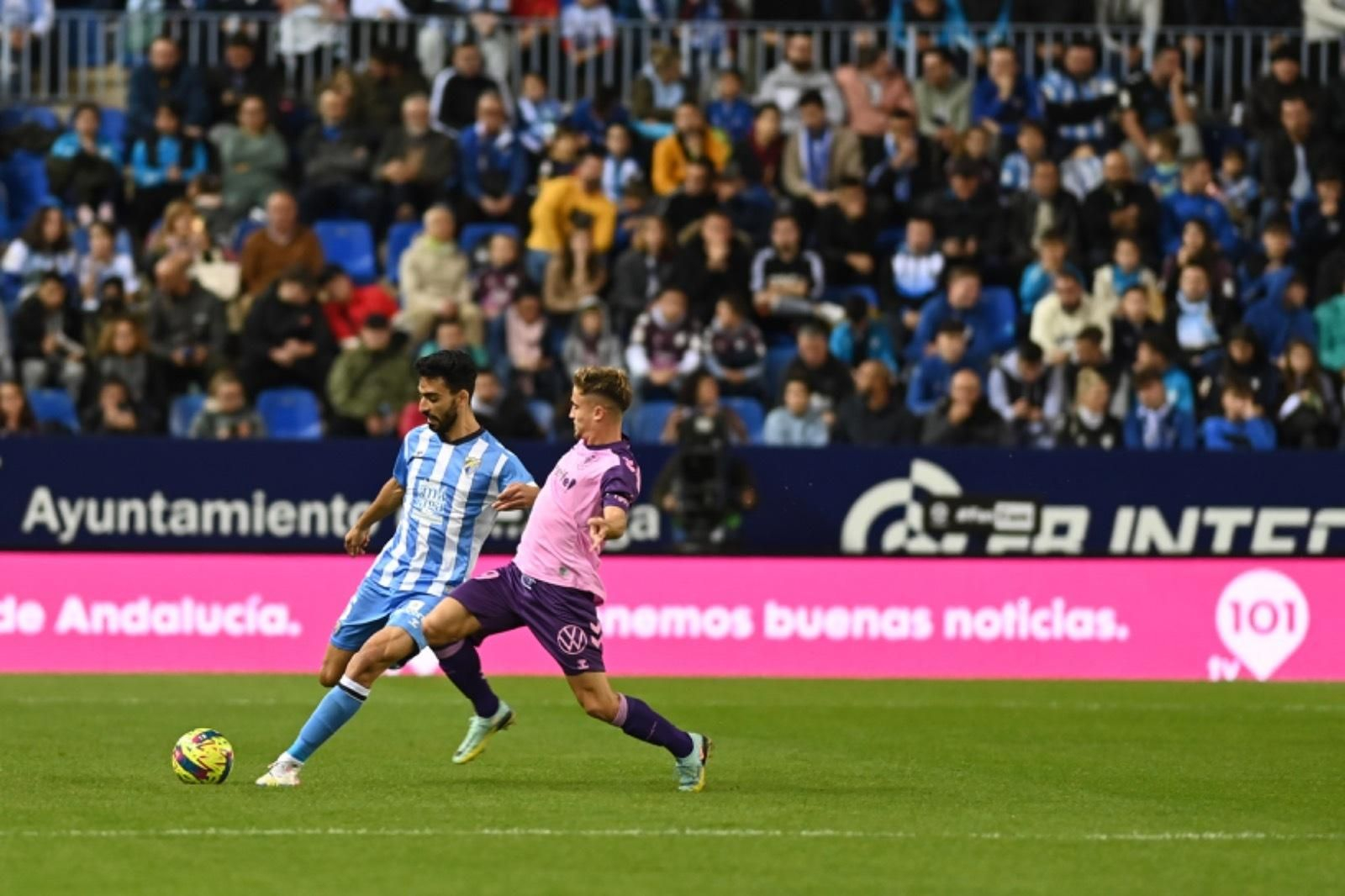 El Málaga CF - Tenerife, en fotos