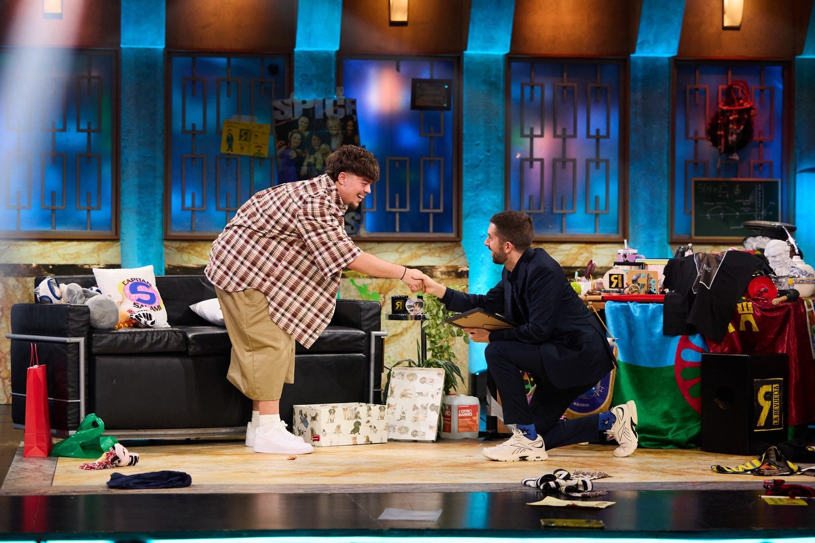 Saiko durante su aparición en La Revuelta