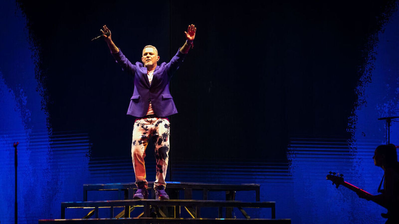 Alejandro Sanz en su primer concierto en Concert Music el pasado julio.