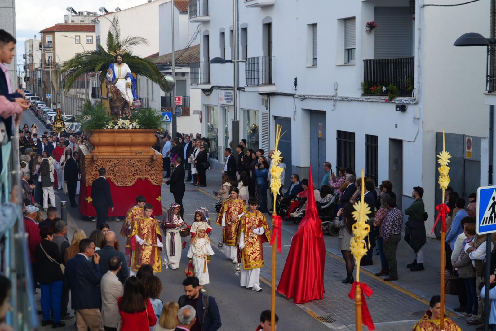 La procesión de la Borriquita en Pozoblanco