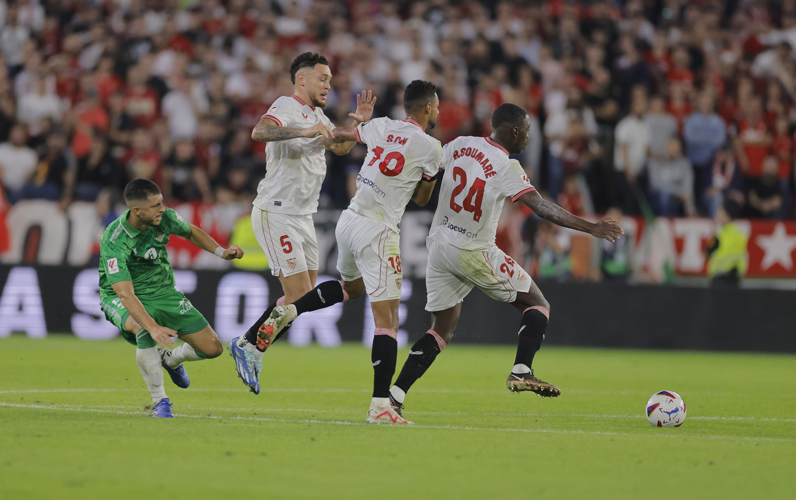 Las fotos del Sevilla-Betis