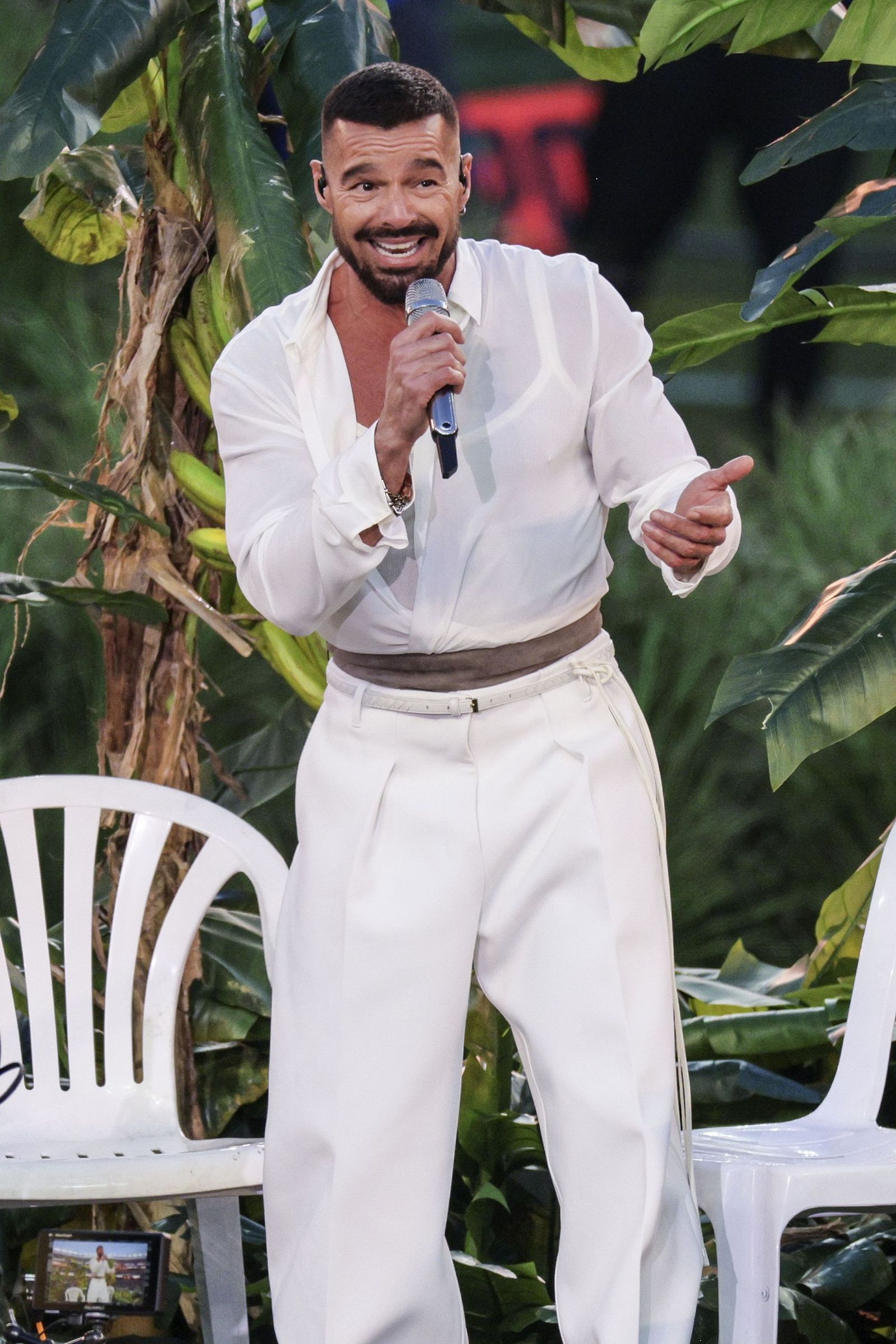 Las mejores fotos de la Super Bowl con la actuación de Bad Bunny