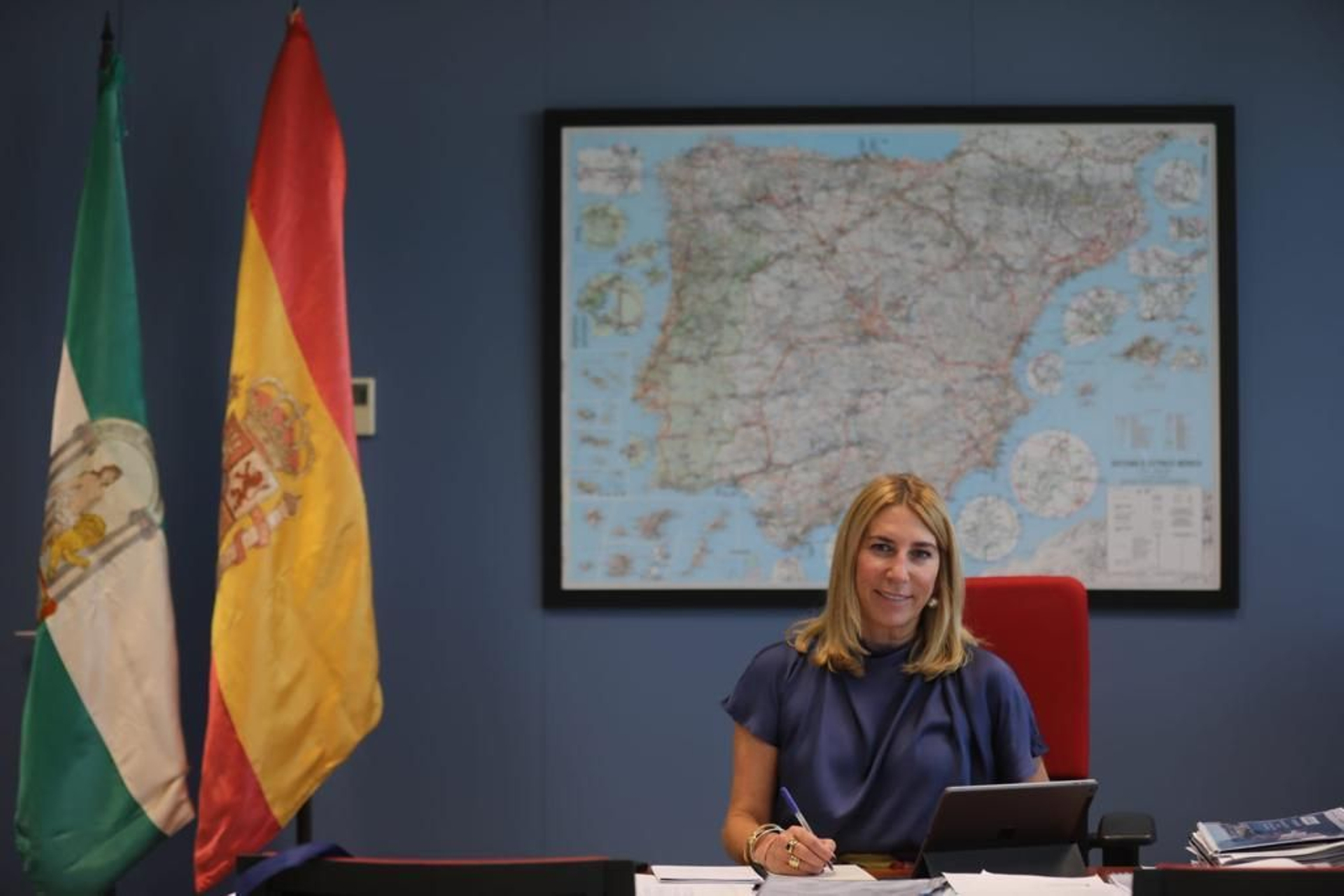 Inmaculada Olivero, delegada territorial de Economía de la Junta