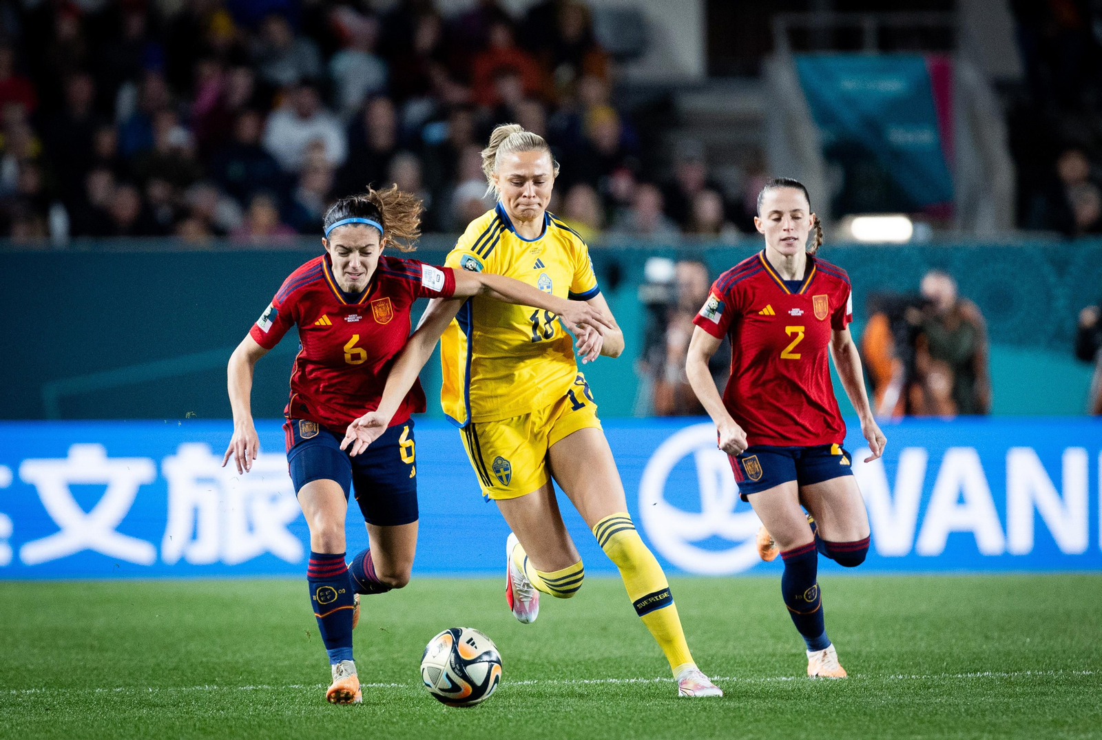 Las fotos de la clasificación para la final femenina de España
