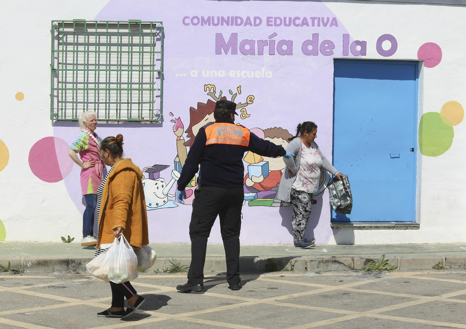Coronavirus en Los Asperones de Málaga, en fotos