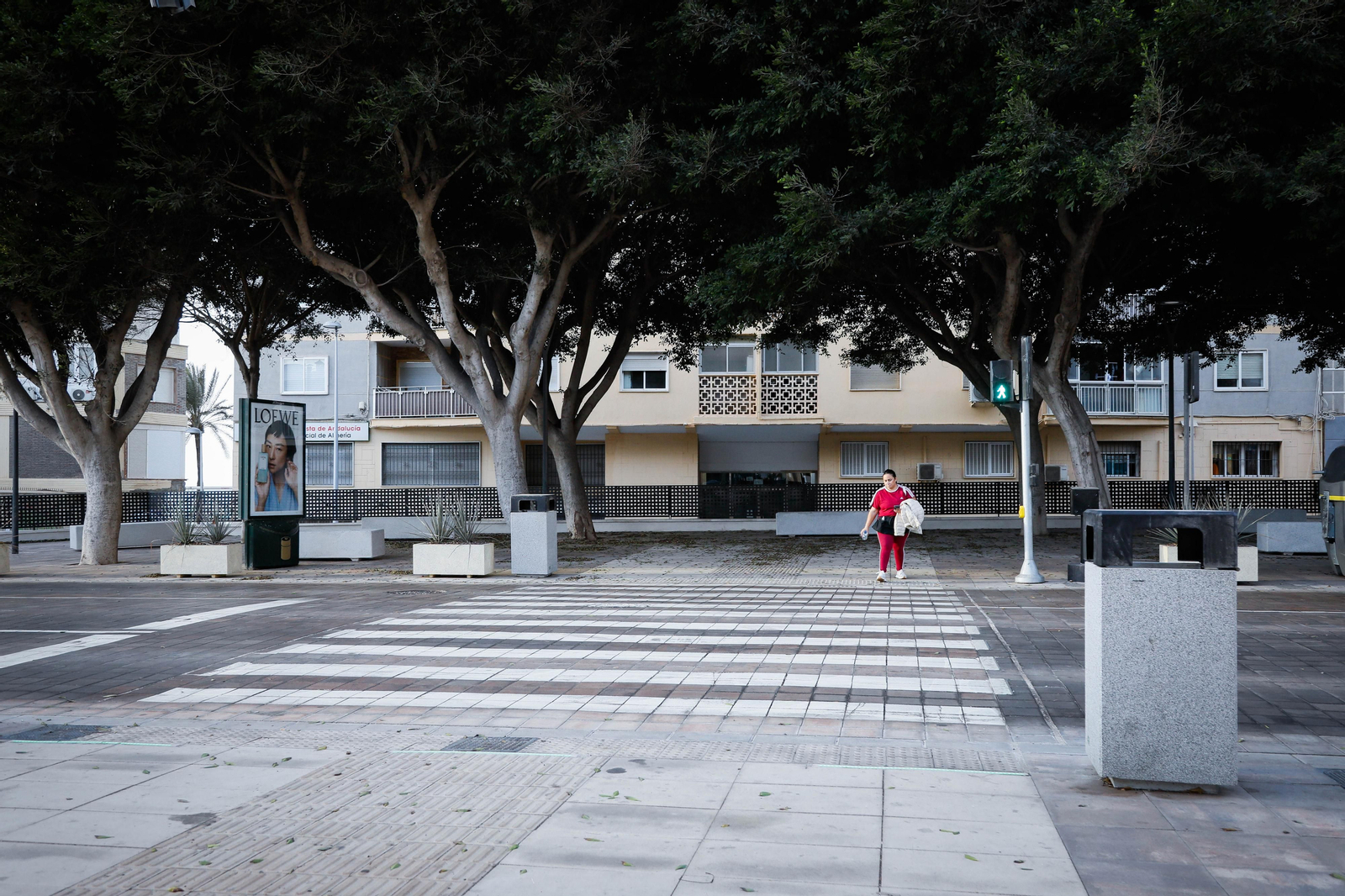 Imágenes de las calles en obras