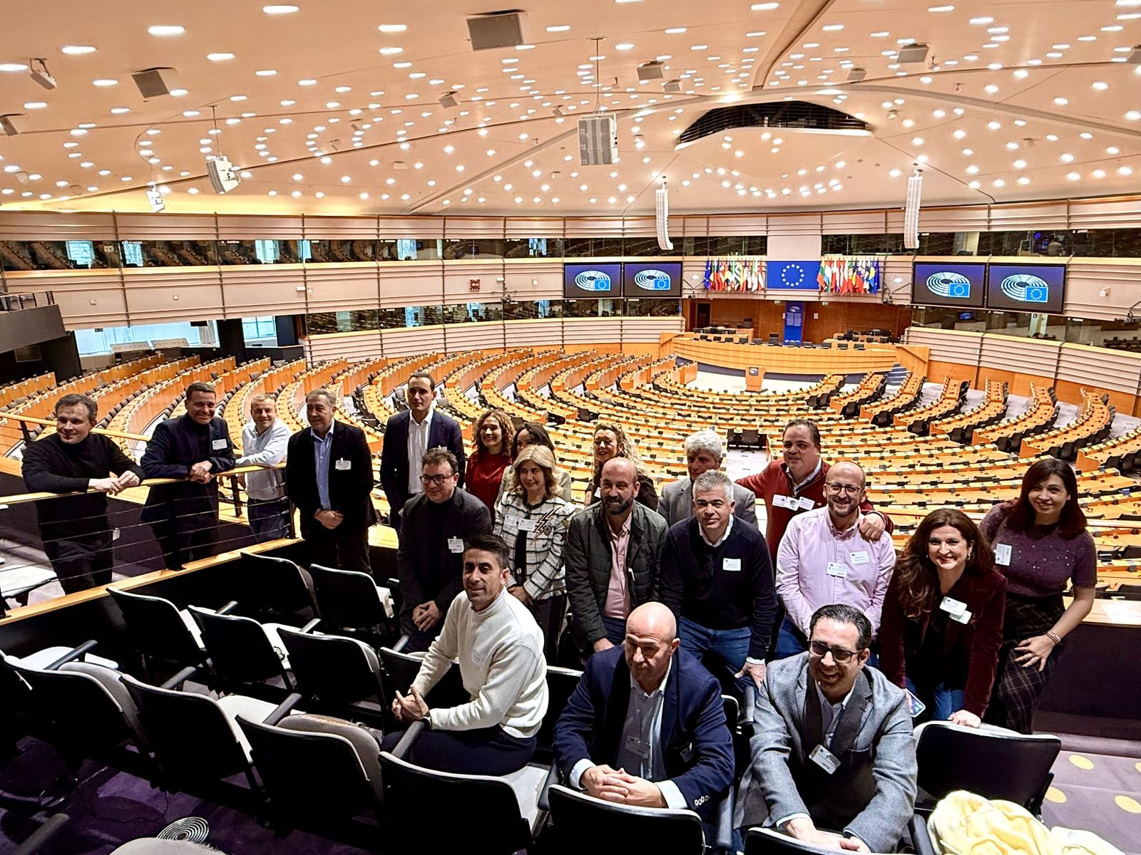 Visita Bruselas Parlamento europeo.