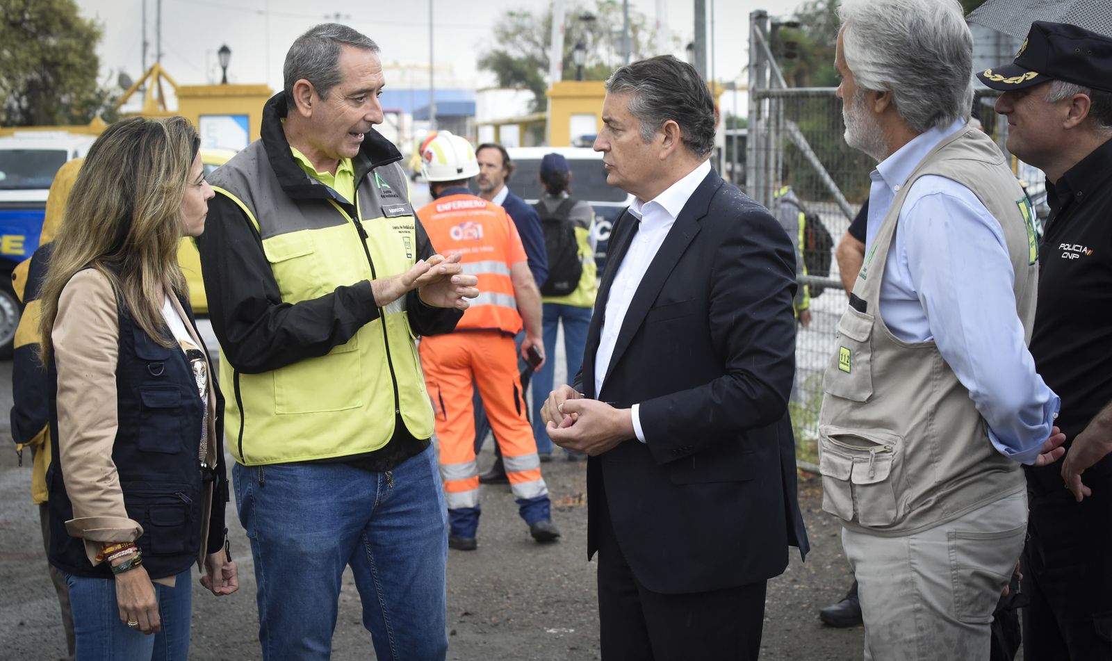 Simulacro de emergencias para la preparación ante una catástrofe meteorológica