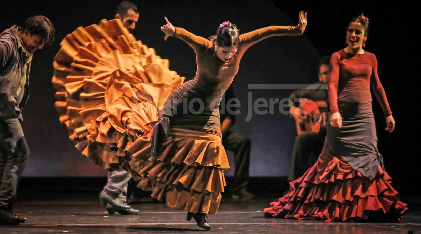 Imágenes del espectáculo 'Una oda en el tiempo' de María Pagés