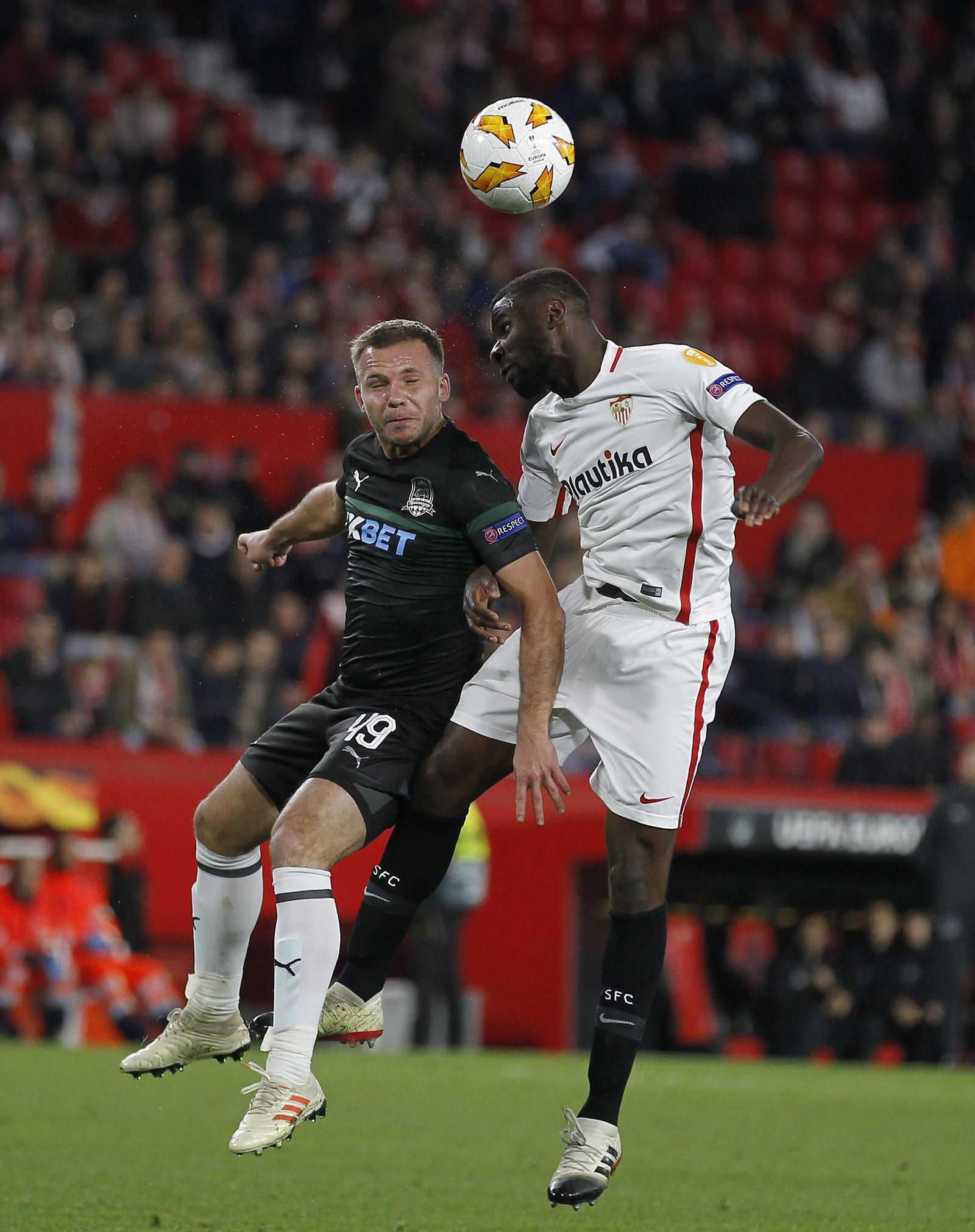 Las imágenes del Sevilla FC-Krasnodar