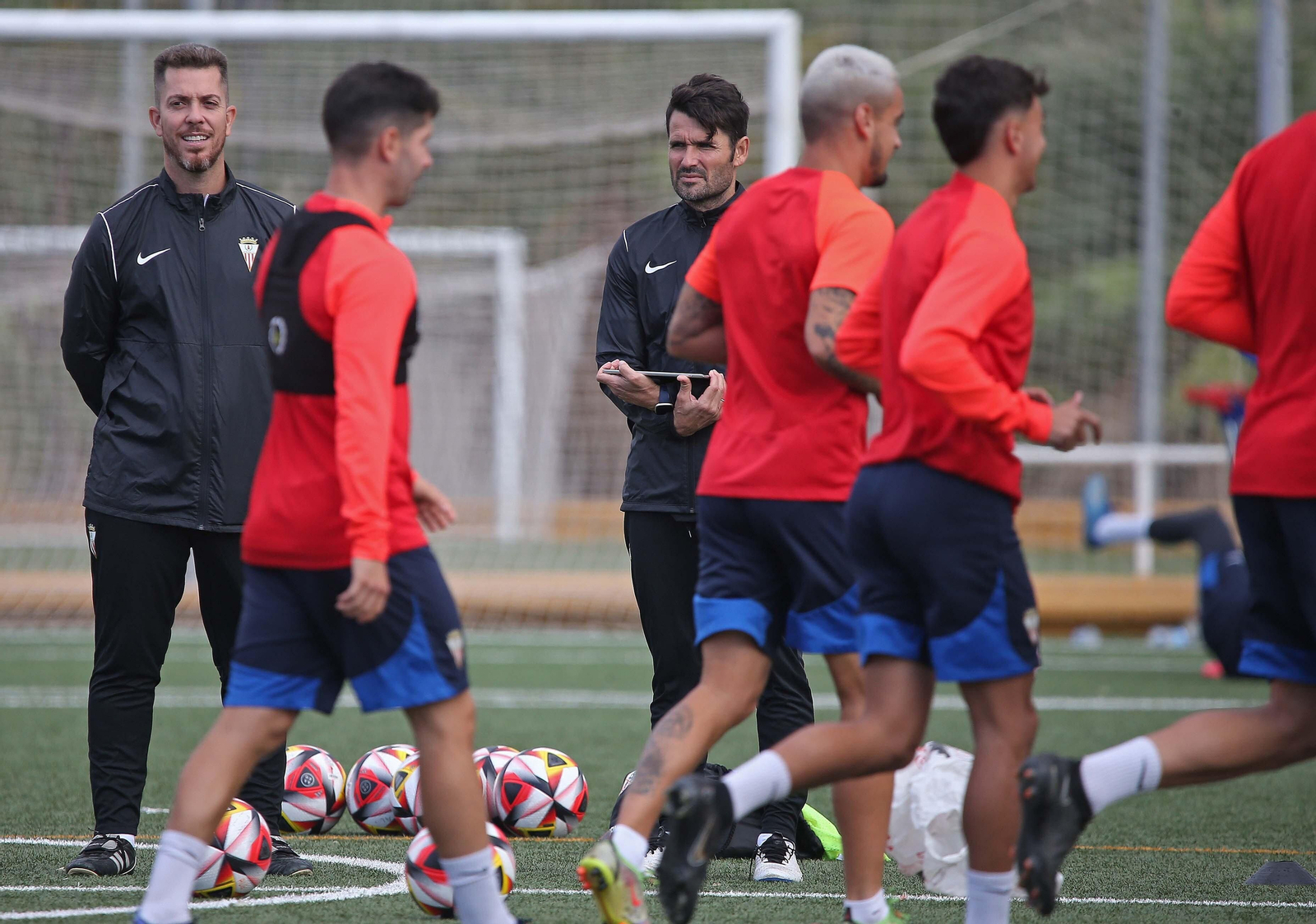 Fotos del entrenamiento del Algeciras CF en La Menacha