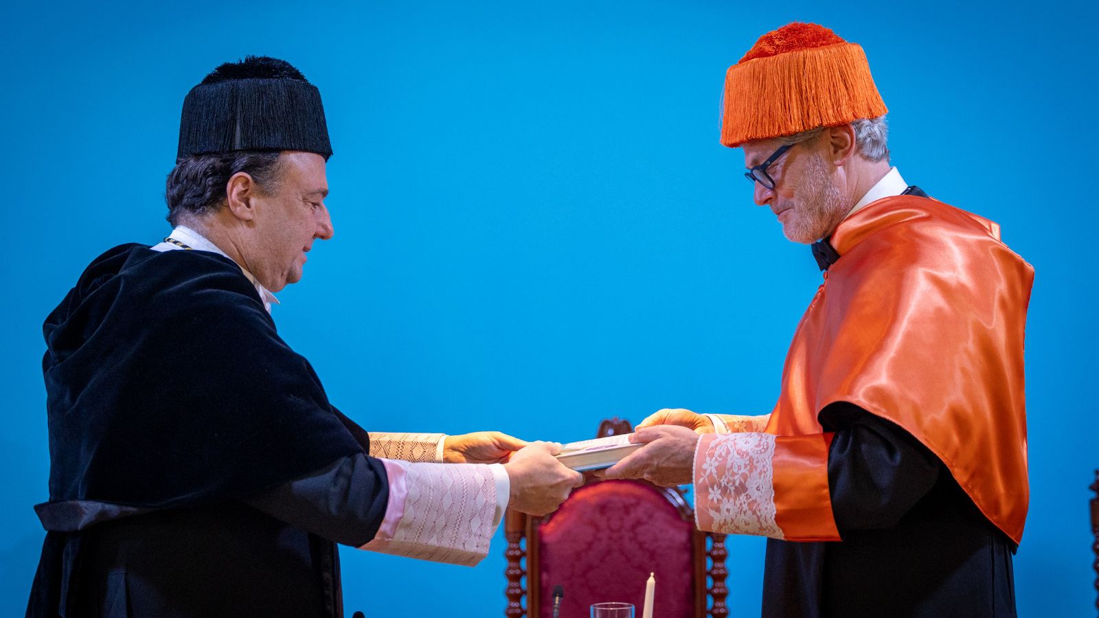 Otro momento de la ceremonia.