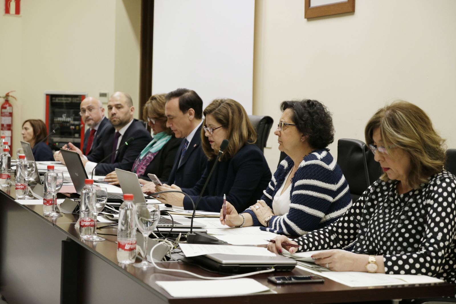 Una reunión del Consejo de Gobierno de la UCO.