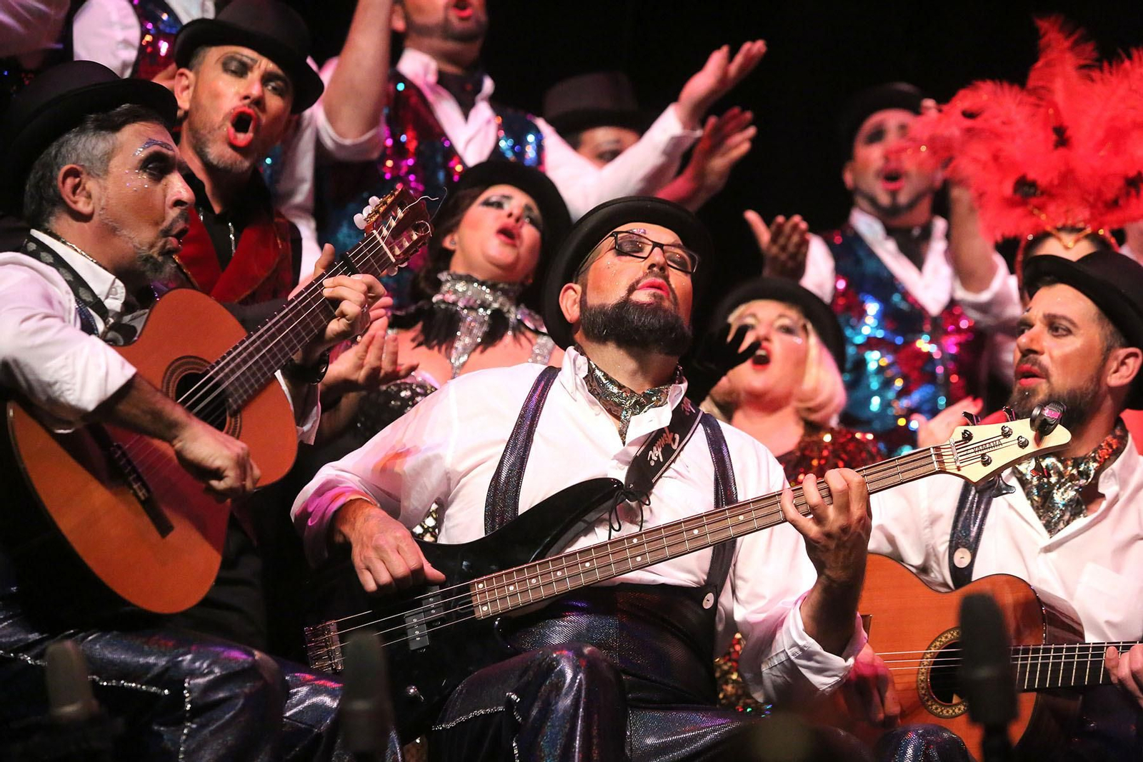 Las imágenes de la segunda sesión de semifinales del Carnaval Colombino 2019