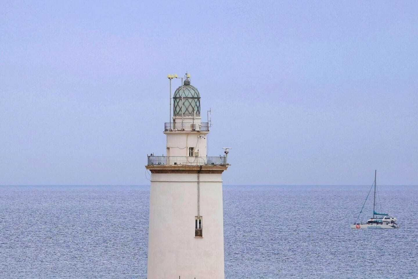 La Farola de Málaga, que es BIC, en fotos