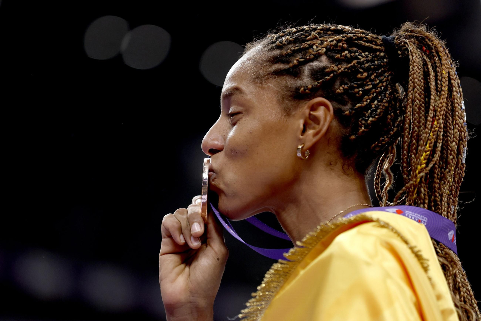 Las fotos del prometedor triunfo de Attaoui y del resto de la jornada del Mundial de Atletismo