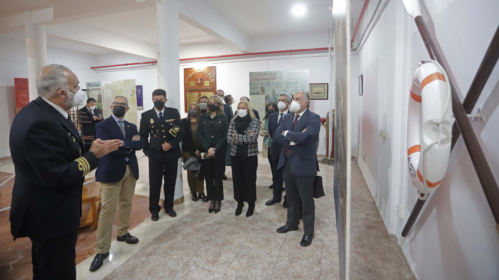 Fotos de la inauguración de la exposición sobre Blas de Lezo en Algeciras