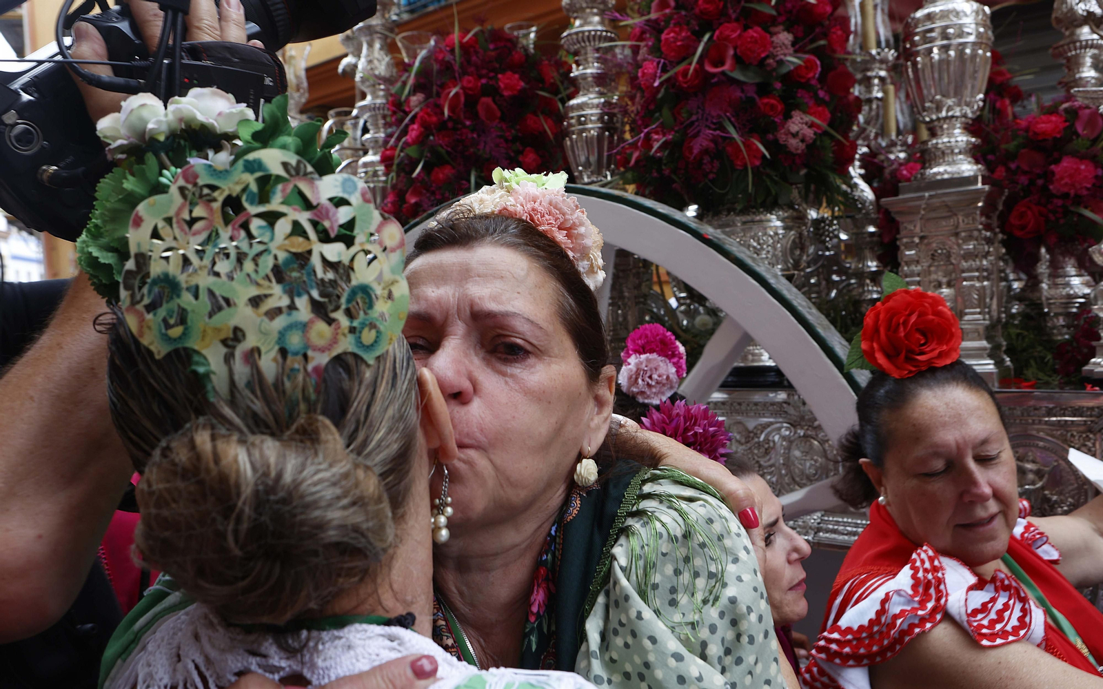 Imágenes de la salida de la hermandad del Rocio de Triana