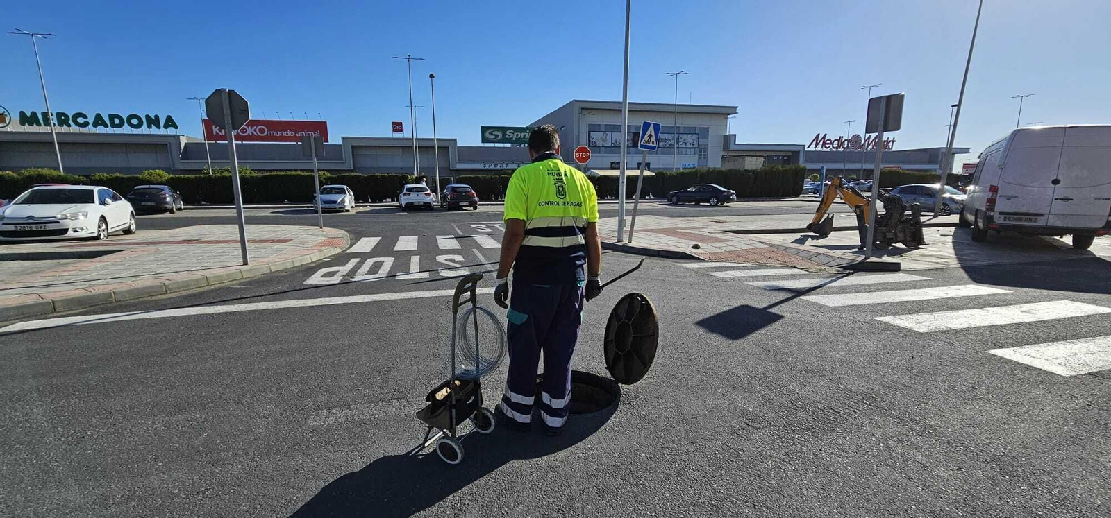Control de plagas en Marismas del Polvorín.